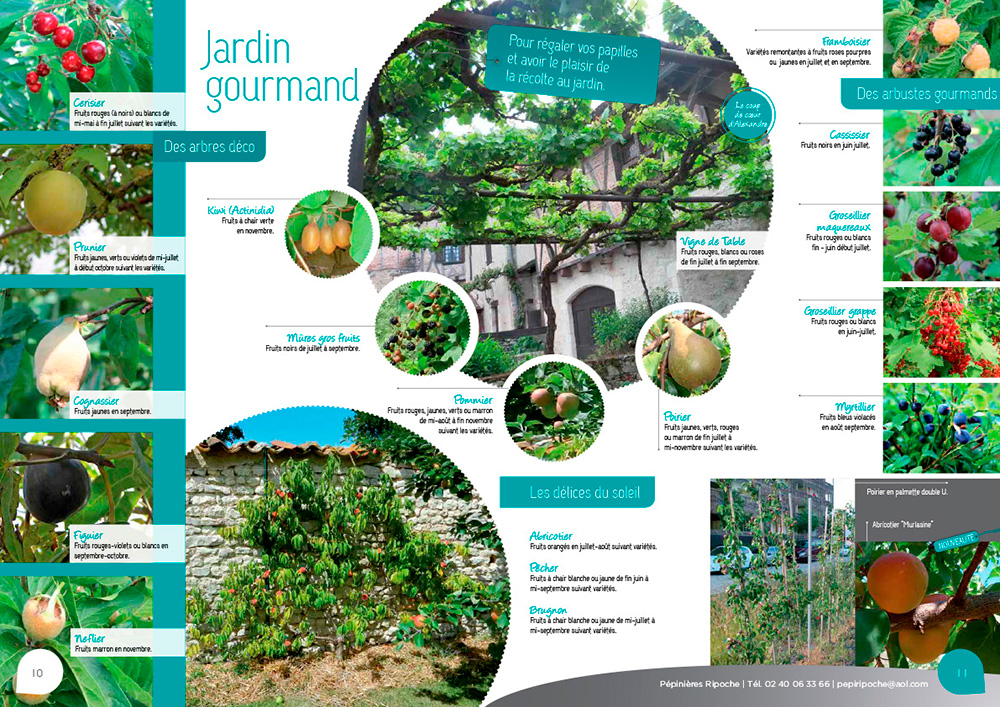 jardins gourmands pépinière Loire atlantique