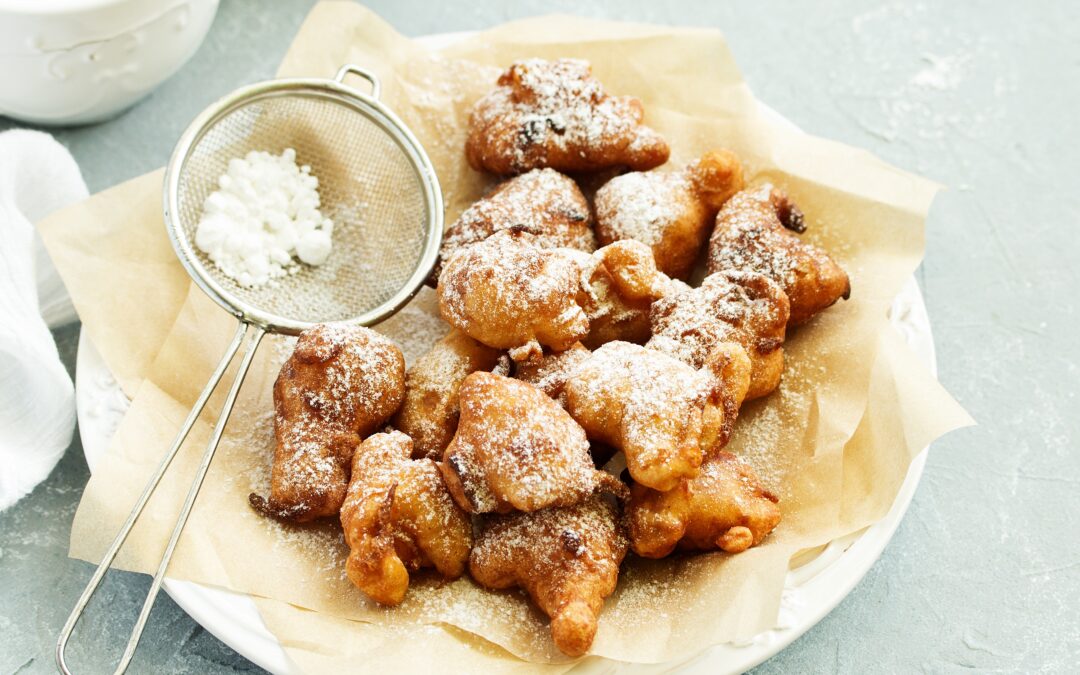 Beignets aux fleurs d’Acacia