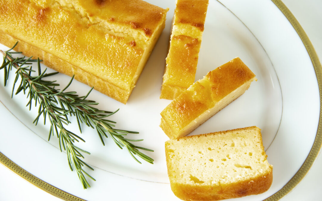 Cake citron et romarin