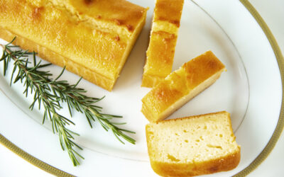 Cake citron et romarin