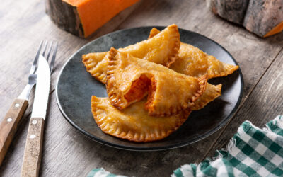 Empanadilla de Kaki et Pâte de Coing